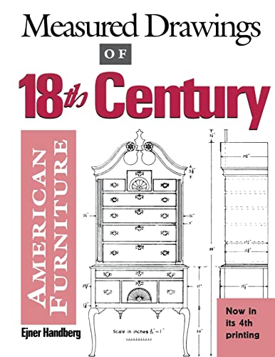 Measured Drawings of 18th Century American Furniture von Countryman Press