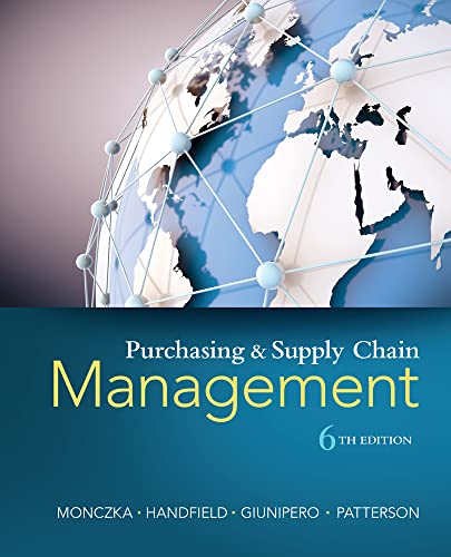 Purchasing and Supply Chain Management von Cengage Learning