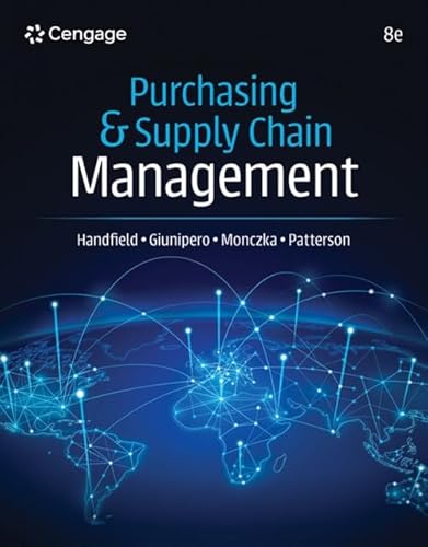 Purchasing and Supply Chain Management Purchasing and Supply Chain Management von South-Western College Publishing