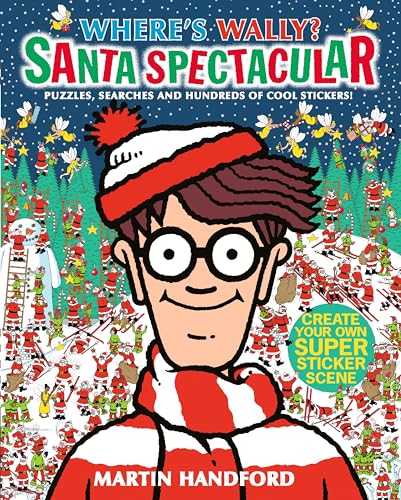 Where's Wally? Santa Spectacular Sticker Activity Book