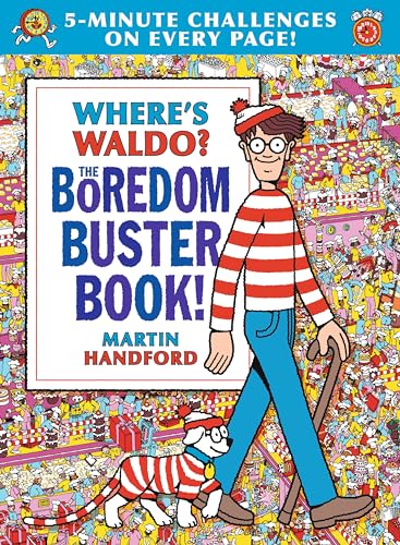 Where's Waldo? The Boredom Buster Book: 5-Minute Challenges: A Collection of Favorite Searches, Games, and Activities!