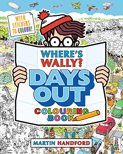 Where's Wally? Days Out: Colouring Book von WALKER BOOKS