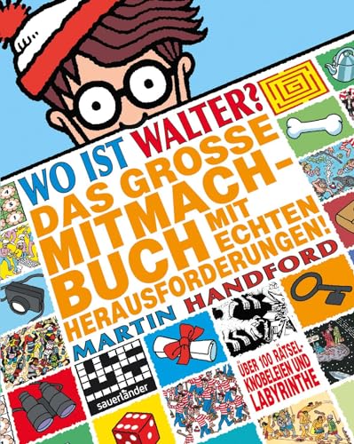 Wo ist Walter? Das große Mitmachbuch mit echten Herausforderungen: Activity-Buch von FISCHERVERLAGE