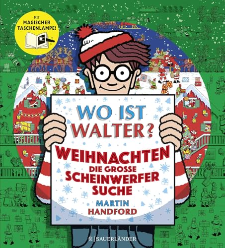 Wo ist Walter? Weihnachten – die große Scheinwerfersuche: Mit magischer Taschenlampe │ Wimmelbuch für die Weihnachtszeit (spannende Beschäftigung für die Adventszeit) von FISCHERVERLAGE