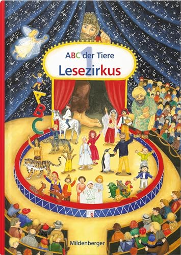 ABC der Tiere 1 – Lesezirkus: Zusätzliches Lesematerial zum Lesen in Silben, Druckschrift ABC der Tiere 1 – Lesezirkus: Zusätzliches Lesematerial zum Lesen in Silben, Druckschrift