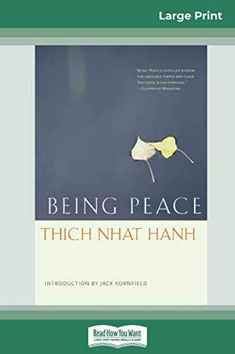 Being Peace (16pt Large Print Edition) von ReadHowYouWant
