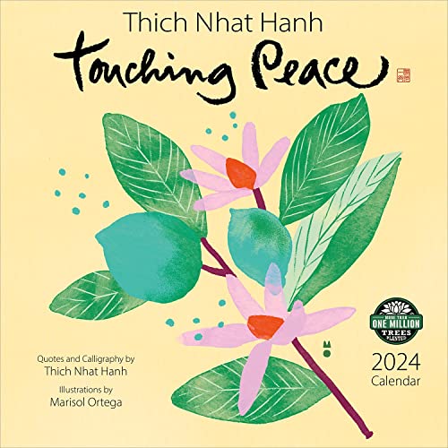 Touching Peace 2024 Calendar: Quotes and Calligraphy by Thich Nhat Hanh von Amber Lotus