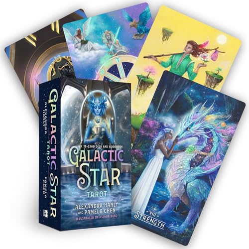 Galactic Star Tarot: A 78-card Deck and Guidebook von Hay House Inc