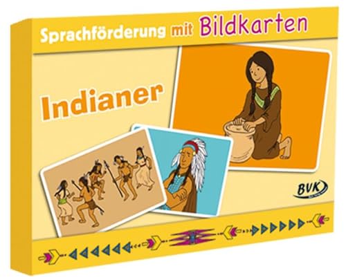 Sprachförderung mit Bildkarten "Indianer" von Buch Verlag Kempen