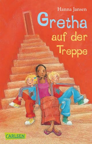 Gretha auf der Treppe