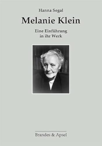 Melanie Klein: Eine Einführung in ihr Werk von Brandes + Apsel Verlag Gm