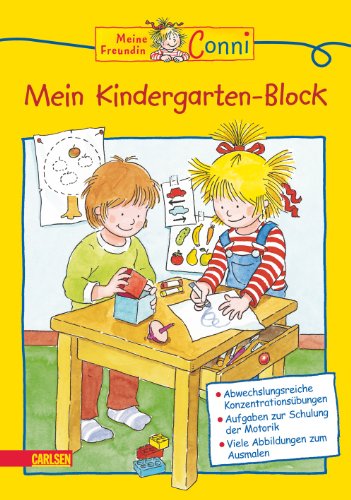 Conni Gelbe Reihe (Beschäftigungsbuch): Mein Kindergarten-Block: Kinderbeschäftigung ab 4 Conni Gelbe Reihe (Beschäftigungsbuch): Mein Kindergarten-Block: Kinderbeschäftigung ab 4