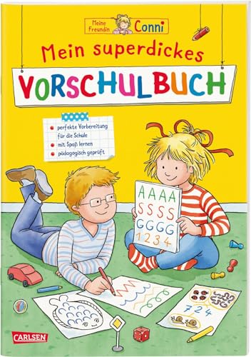 Conni Gelbe Reihe (Beschäftigungsbuch): Mein superdickes Vorschulbuch: Kinderbeschäftigung ab 5 von Carlsen Verlag GmbH