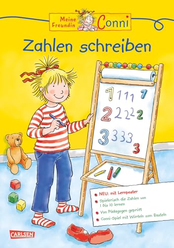 Conni Gelbe Reihe (Beschäftigungsbuch): Zahlen schreiben Extra: Kinderbeschäftigung ab 4