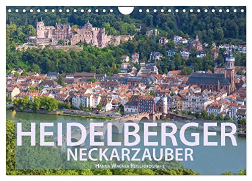 Heidelberger Neckarzauber (Wandkalender 2024 DIN A4 quer), CALVENDO Monatskalender von CALVENDO