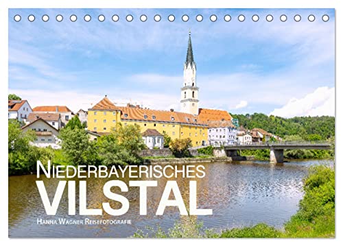 Niederbayerisches Vilstal (Tischkalender 2024 DIN A5 quer), CALVENDO Monatskalender