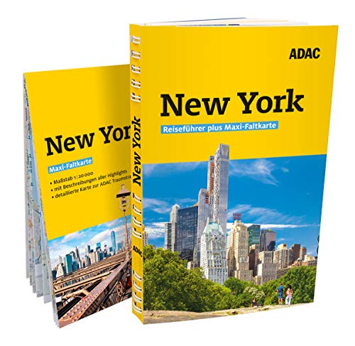 ADAC Reiseführer plus New York: Mit Maxi-Faltkarte und praktischer Spiralbindung von ADAC Verlag / Travel House Media