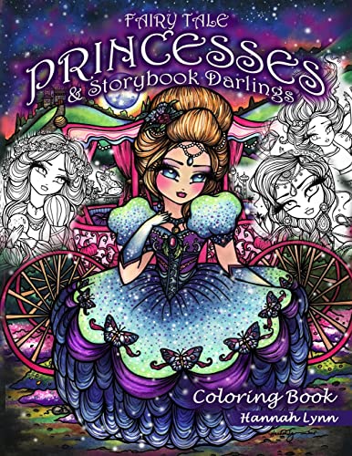 Fairy Tale Princesses & Storybook Darlings Coloring Book von CREATESPACE