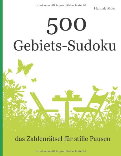 500 Gebiets-Sudoku: das Zahlenrätsel für stille Pausen von udv