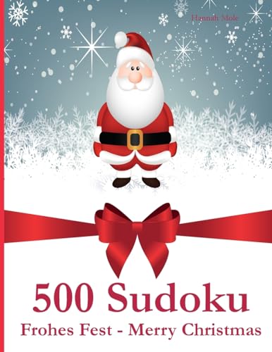 500 Sudoku Frohes Fest - Merry Christmas von udv