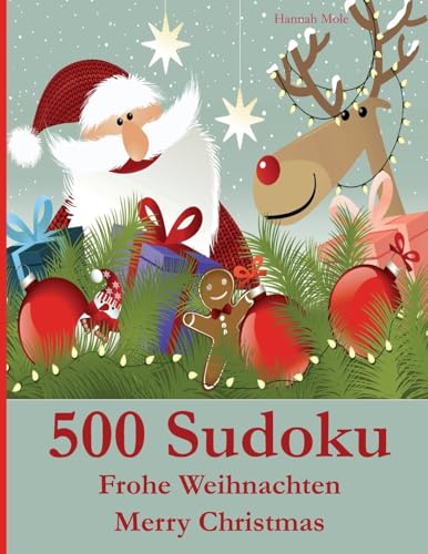 500 Sudoku: Frohe Weihnachten - Merry Christmas von udv
