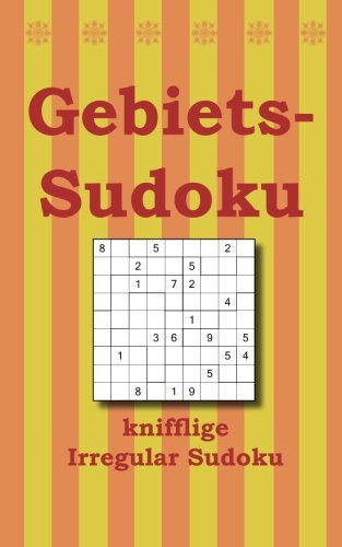 Gebiets-Sudoku: knifflige Irregular Sudoku von udv