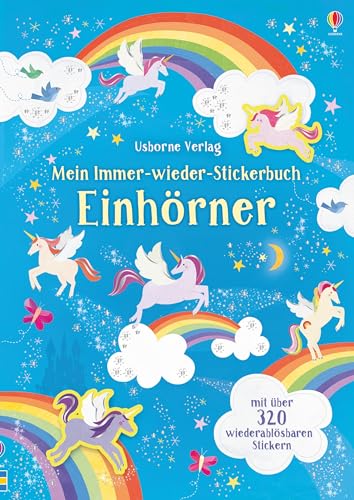 Mein Immer-wieder-Stickerbuch: Einhörner: Mit über 320 wiederablösbaren Stickern (Meine Immer-wieder-Stickerbücher)