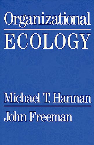 Organizational Ecology von Harvard University Press