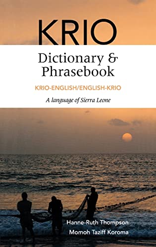 Krio-English/English-Krio Dictionary & Phrasebook von Hippocrene Books