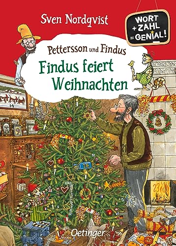 Pettersson und Findus. Findus feiert Weihnachten: Wort + Zahl = genial! Level 2. Erstlesebuch zum spielerischen Lernen von Lesen und Rechnen für Kinder ab 7 Jahren Pettersson und Findus. Findus feiert Weihnachten: Wort + Zahl = genial! Level 2. Erstlesebuch zum spielerischen Lernen von Lesen und Rechnen für Kinder ab 7 Jahren