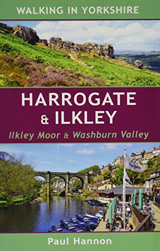 Harrogate & Ilkley: Ilkley Moor & Washburn Valley (Walking in Yorkshire) von Hillside Publications