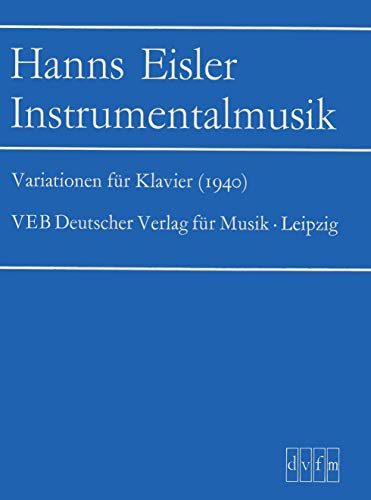 VARIATIONEN FUR KLAVIER PIANO VARIATIONEN FUR KLAVIER PIANO