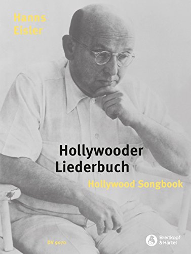 Hollywooder Liederbuch für Singstimme und Klavier (DV 9070) von Breitkopf & Hï¿½rtel