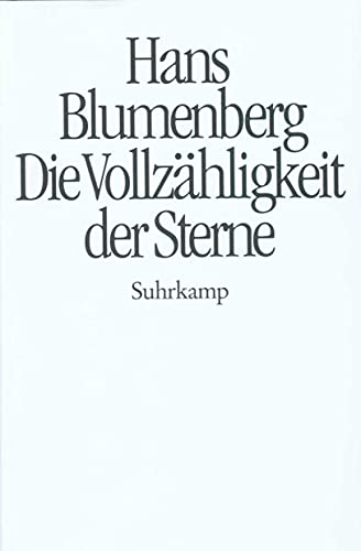 Die Vollzähligkeit der Sterne von Suhrkamp Verlag AG