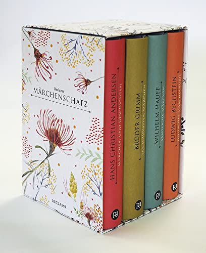 Reclams Märchenschatz: Vier Bände im Schuber: Hans Christian Andersen: Märchen und Geschichten | Ludwig Bechstein: Deutsches Märchenbuch | Brüder ... Auswahl | Wilhelm Hauff: Sämtliche Märchen Reclams Märchenschatz: Vier Bände im Schuber: Hans Christian Andersen: Märchen und Geschichten | Ludwig Bechstein: Deutsches Märchenbuch | Brüder ... Auswahl | Wilhelm Hauff: Sämtliche Märchen