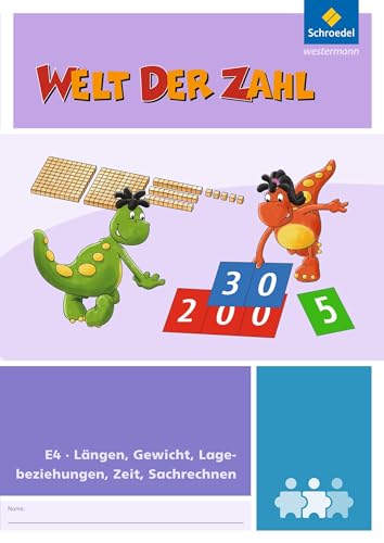 Welt der Zahl - I-Materialien Ausgabe 2012: Längen, Gewicht, Lagebeziehungen, Zeit, Sachrechnen (E4) (Welt der Zahl: Inklusionsmaterialien - Ausgabe 2012)