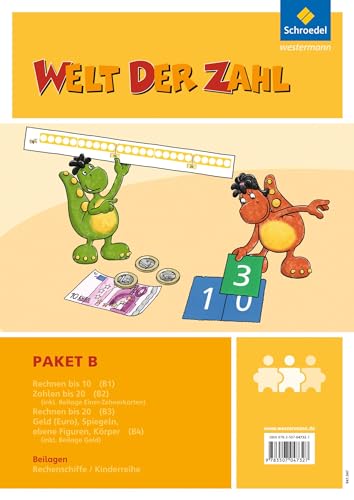 Welt der Zahl - I-Materialien: Paket B (Welt der Zahl: Inklusionsmaterialien - Ausgabe 2012) von Westermann Bildungsmedien Verlag GmbH