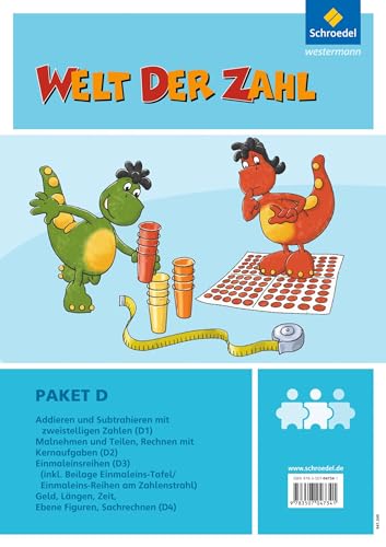 Welt der Zahl - I-Materialien: Paket D (Welt der Zahl: Inklusionsmaterialien - Ausgabe 2012) von Westermann Bildungsmedien Verlag GmbH