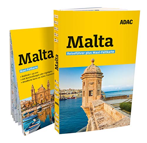 ADAC Reiseführer plus Malta: Mit Maxi-Faltkarte und praktischer Spiralbindung von ADAC Reisefhrer