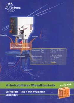 Lösungen Arbeitsblätter Metalltechnik Lernfelder 1-4