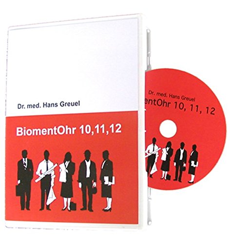BiomentOhr 10,11,12: Körperklänge als Klangsuggestion zur Regulierung von Ohrgeräuschen von VDG - Verlag Dr. Greuel