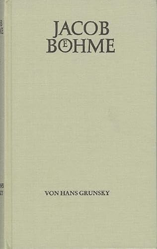 Jacob Böhme (Frommanns Klassiker der Philosophie)