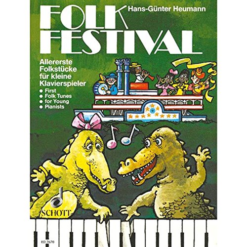 Folk Festival: Allererste Folkstücke für kleine Klavierspieler. Klavier.: First Folk Tunes for Young Pianists. piano. (Easy Piano Music)