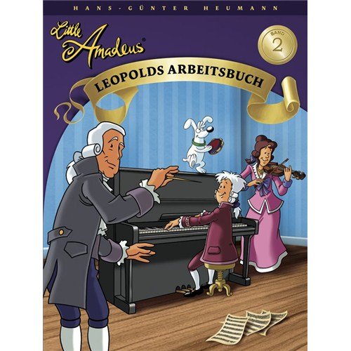 Hans-Günter Heumann: Little Amadeus - Leopolds Arbeitsbuch (Band 2). Für Klavier von Bosworth Edition