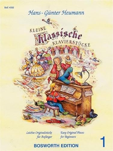 Kleine Klassische Klavierstücke Band 1: Sammelband für Klavier: Leichte Originalstücke für Anfänger