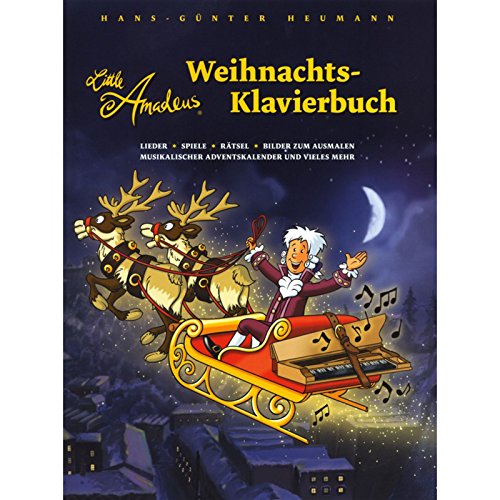 Little Amadeus - Weihnachts-Klavierbuch: Songbook für Klavier: Lieder, Spiele, Rätsel, Bilder zum Ausmalen, musikalischer Adventskalender und vieles mehr Little Amadeus - Weihnachts-Klavierbuch: Songbook für Klavier: Lieder, Spiele, Rätsel, Bilder zum Ausmalen, musikalischer Adventskalender und vieles mehr