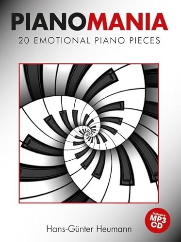 Pianomania: 20 Emotional Piano Pieces (Book & CD): Noten, Sammelband, Bundle, CD für Klavier