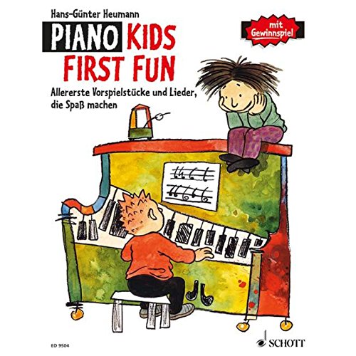 Piano Kids First Fun: Allererste Vorspielstücke und Lieder, die Spaß machen. Klavier. Spielbuch.