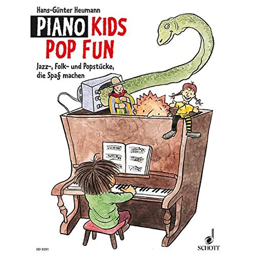 Piano Kids Pop Fun: Jazz-, Folk- und Popstücke, die Spaß machen. Klavier.