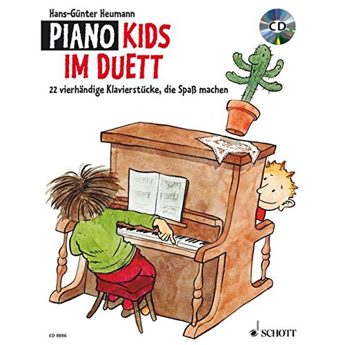 Piano Kids im Duett: 22 vierhändige Klavierstücke, die Spaß machen. Klavier 4-händig. Ausgabe mit CD.